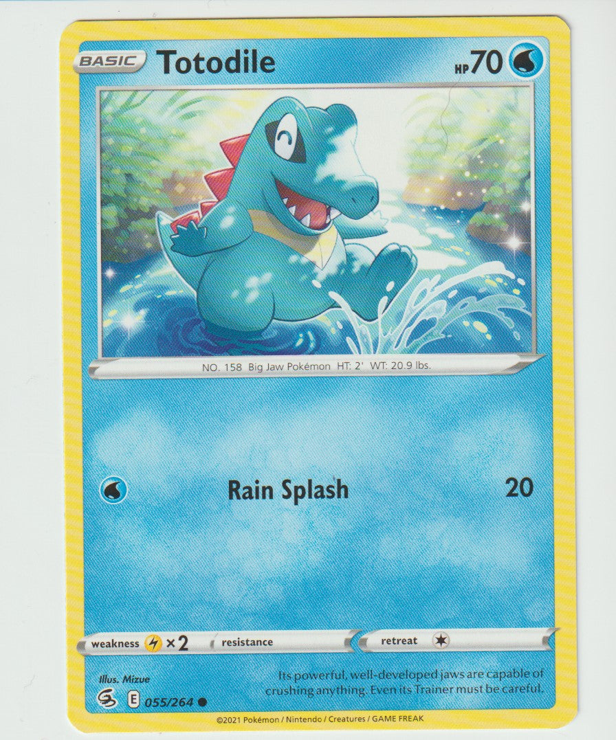 055/264 Totodile  Common