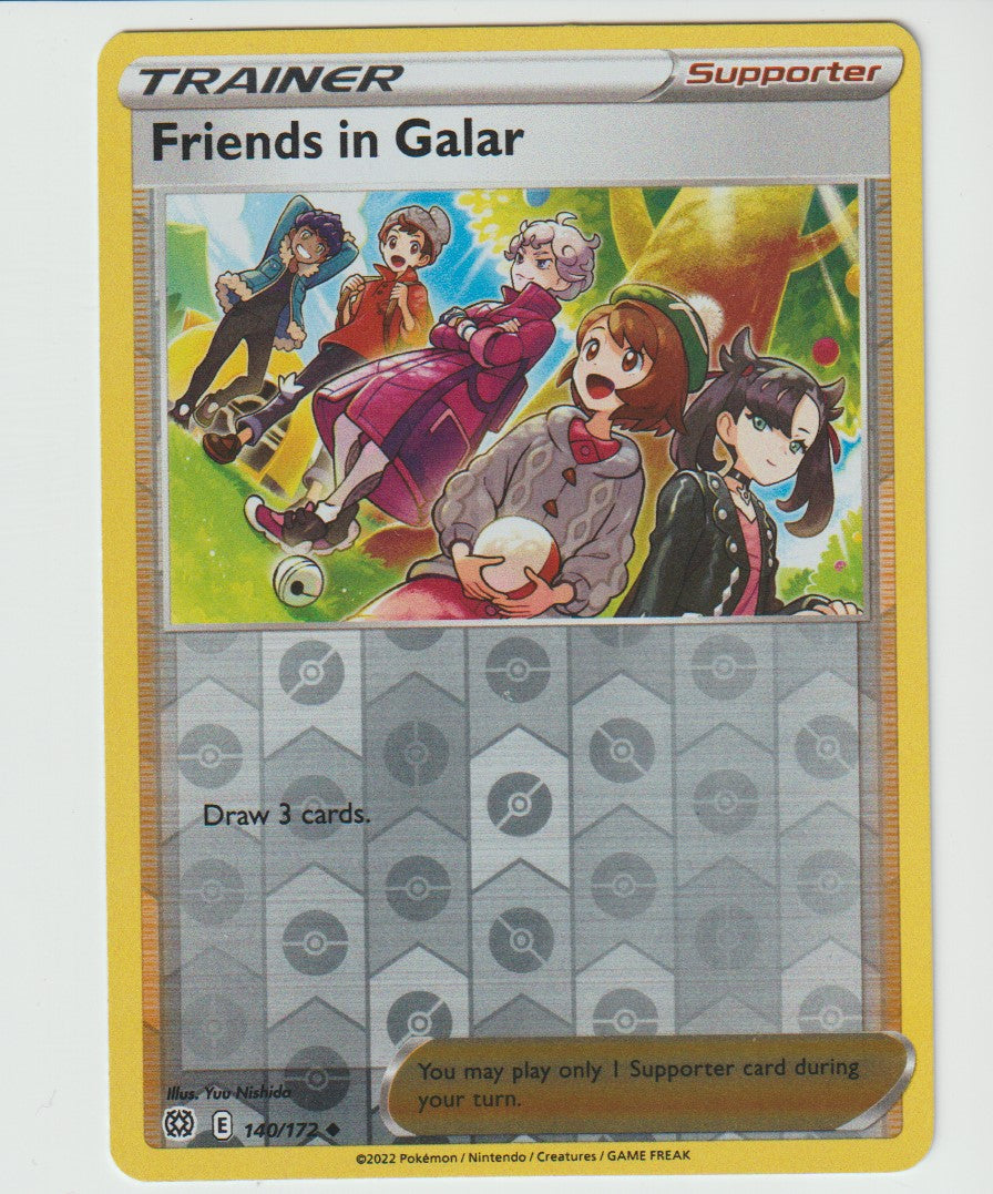 140/172 Friends in Galar Uncommon Reverse Holo