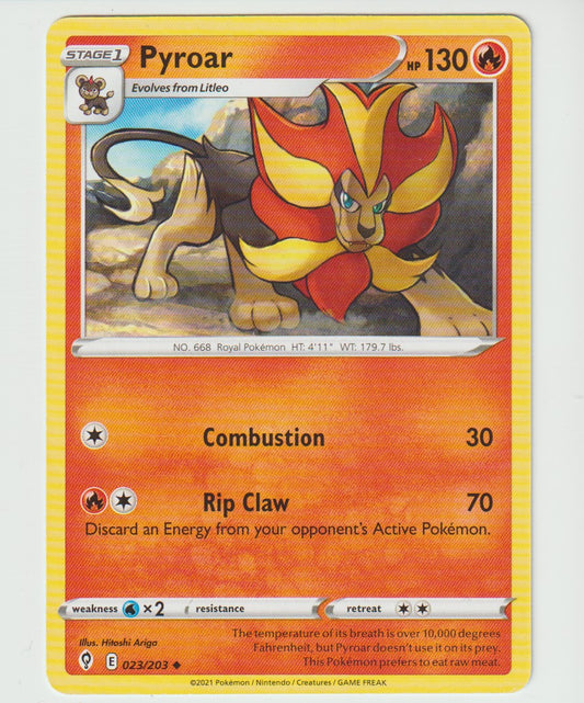 023/203 Pyroar Uncommon