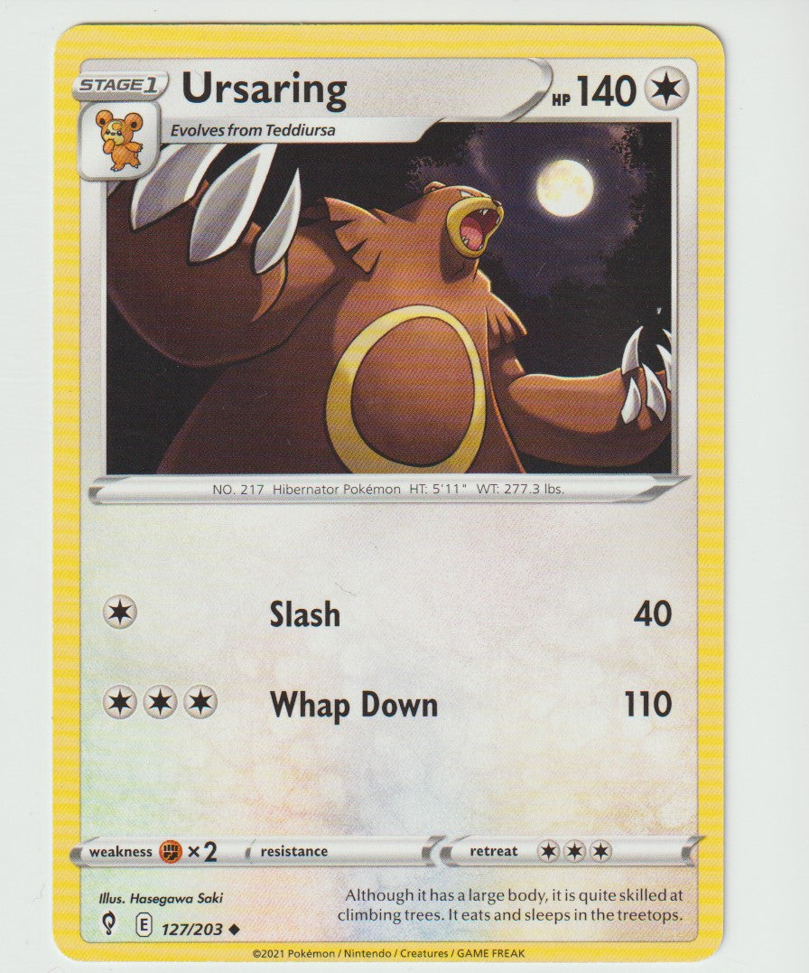 127/203 Ursaring Uncommon