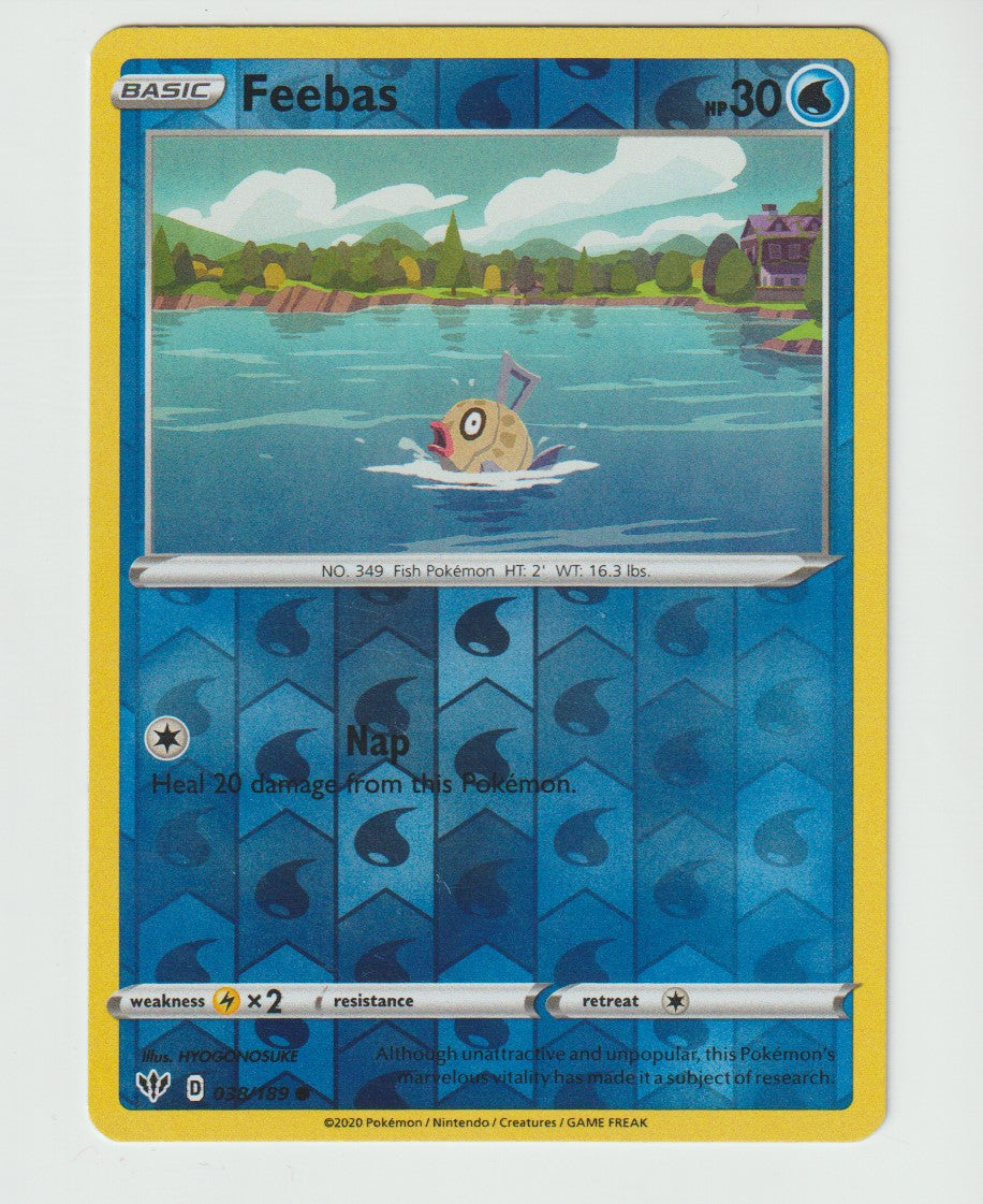 038/189 Feebas Common Reverse Holo