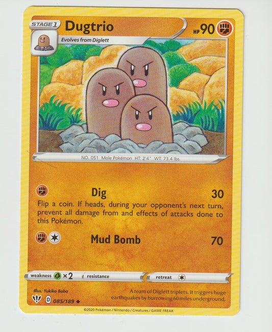 085/189 Dugtrio Uncommon