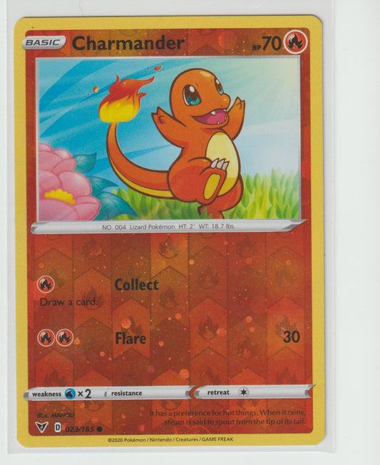 023/185 Charmander Common Reverse Holo Cosmos
