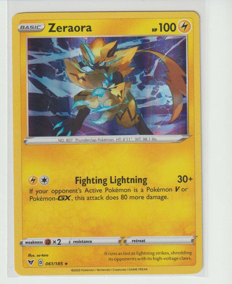 061/185 Zeraora Holo