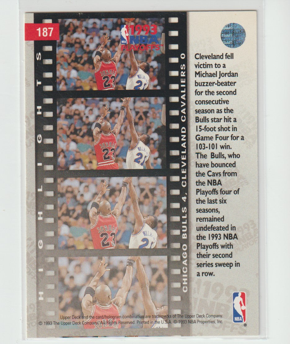 187 - NBA Playoffs Highlights - Michael Jordan