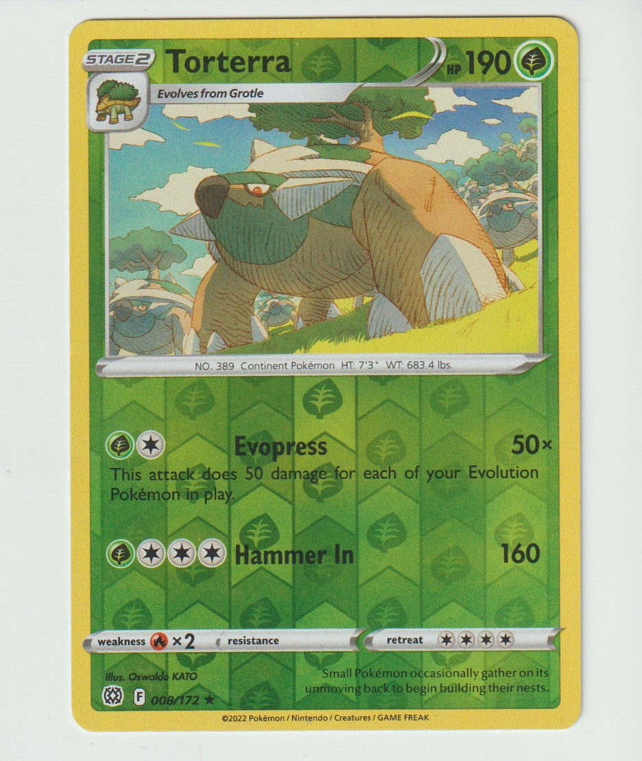 008/172 Torterra Holo Rare