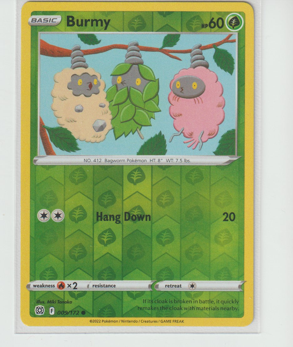 009/172 Burmy Common Reverse Holo