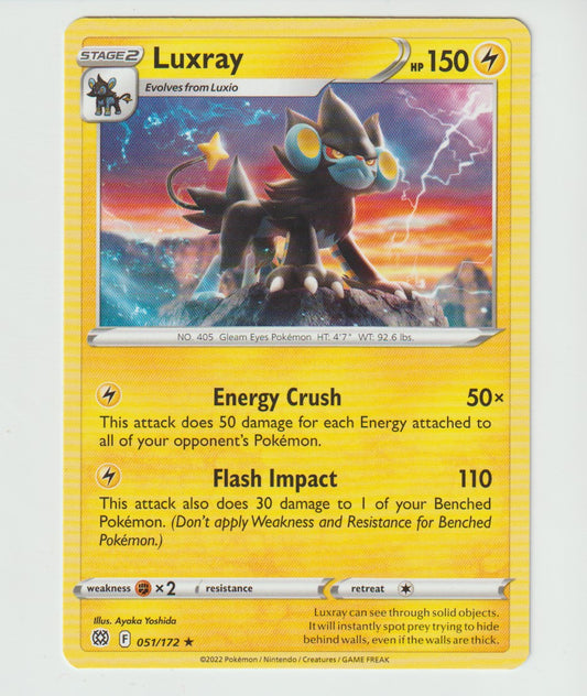 051/172 Luxray Rare