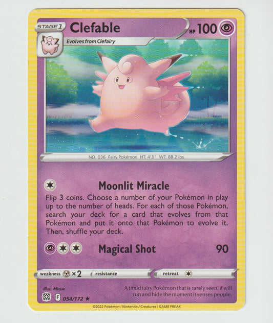 054/172 Clefable Rare