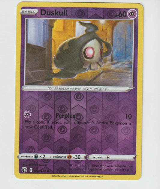 060/172 Duskull Common Reverse Holo