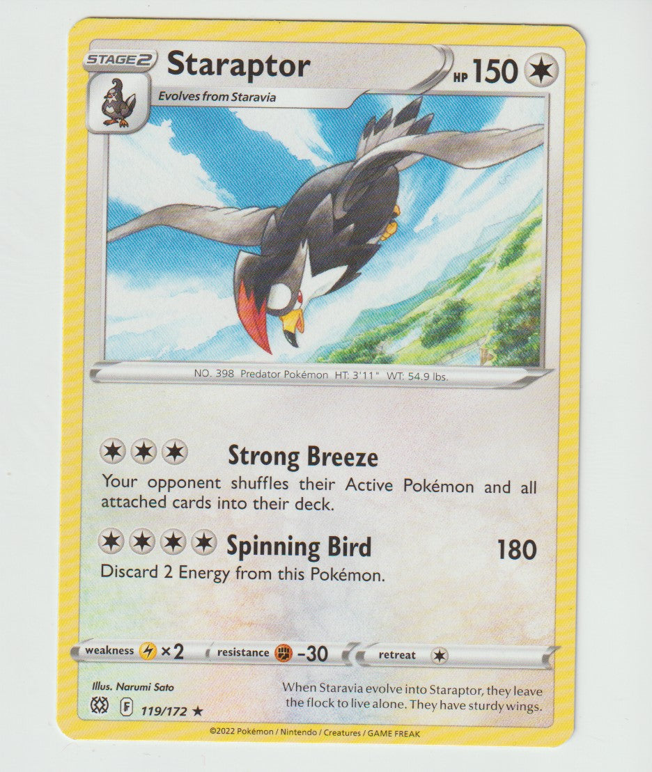 119/172 Staraptor Rare