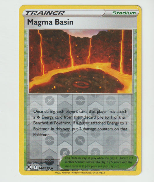 144/172 Magma Basin Uncommon Reverse Holo