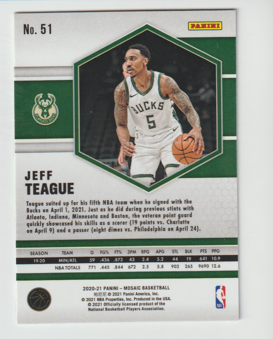 051 Jeff Teague - Milwaukee Bucks