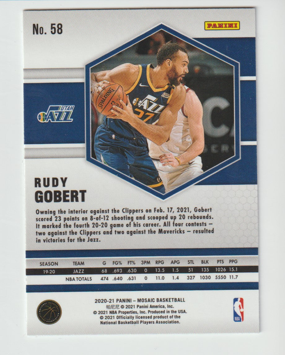 058 Rudy Gobert - Utah Jazz