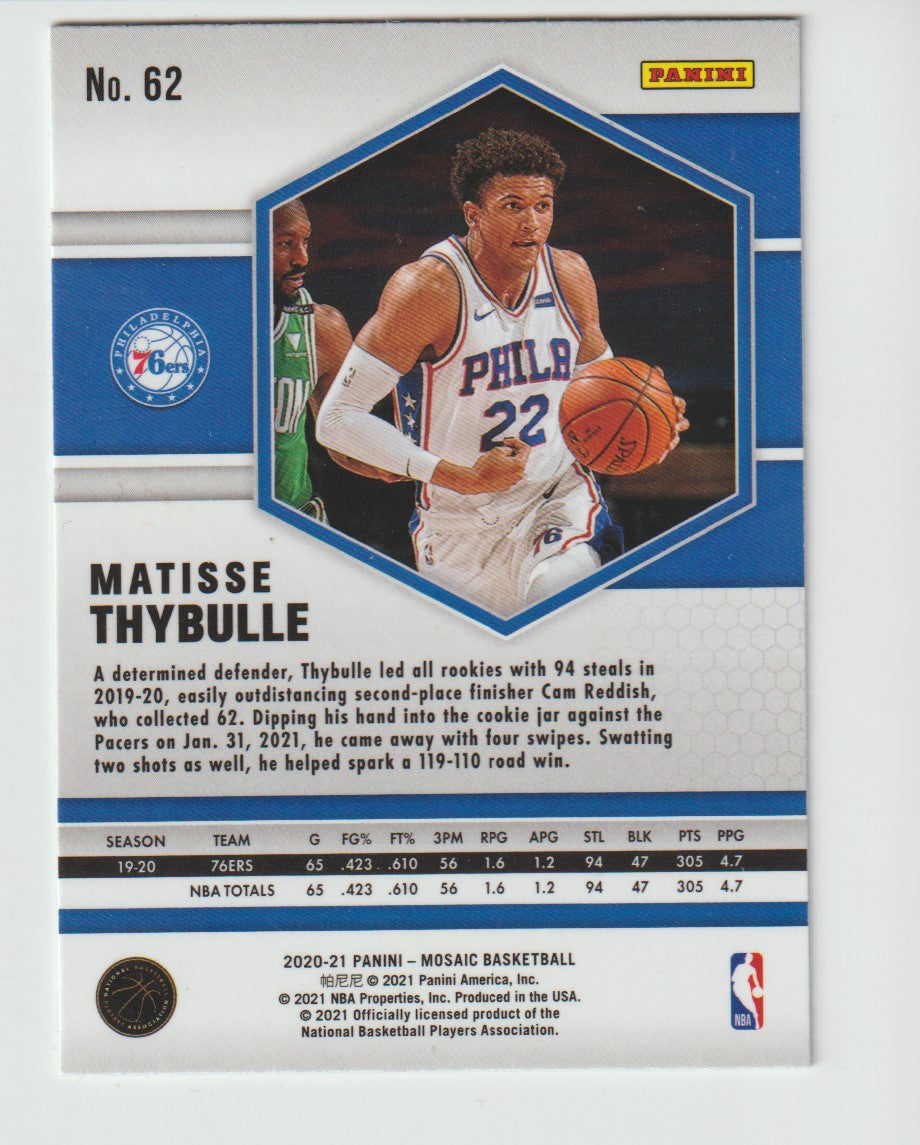 062 Matisse Thybulle - Philadelphia 76ers