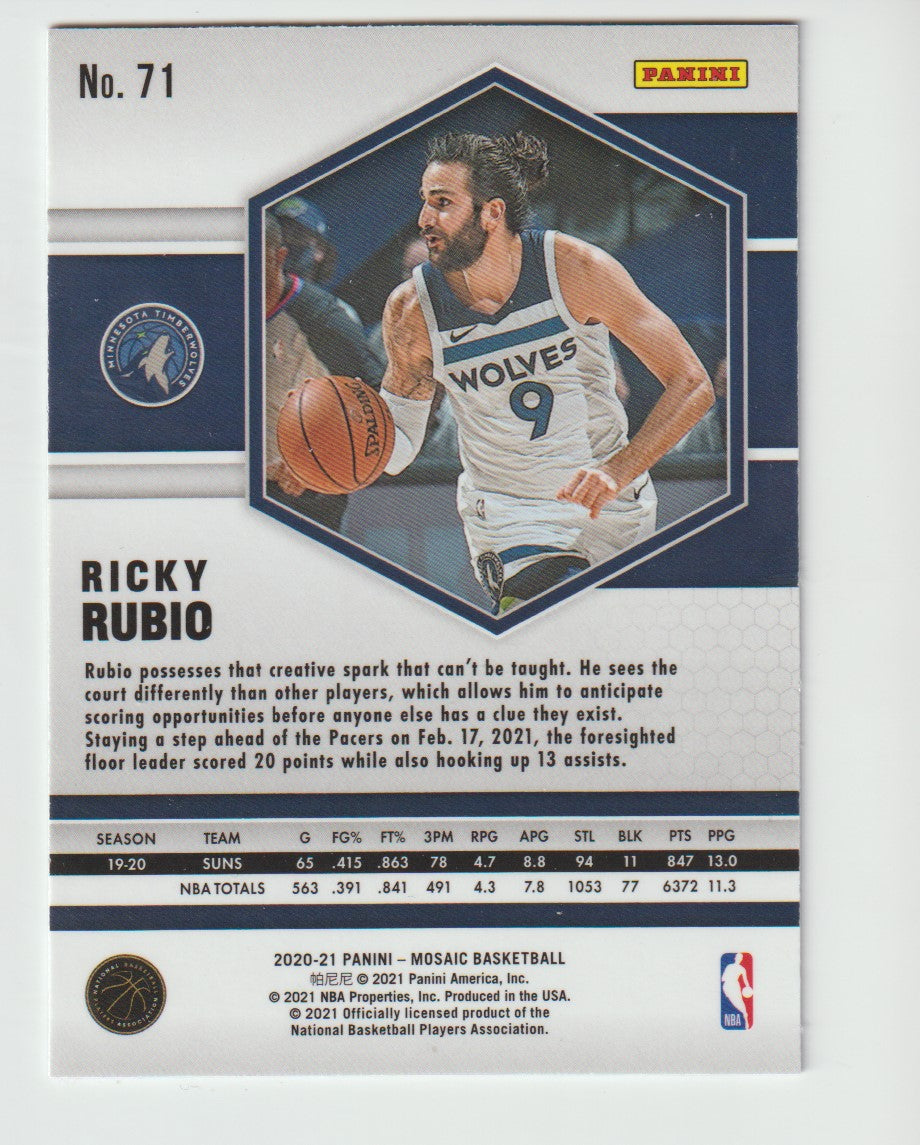 071 Ricky Rubio - Minnesota Timberwolves