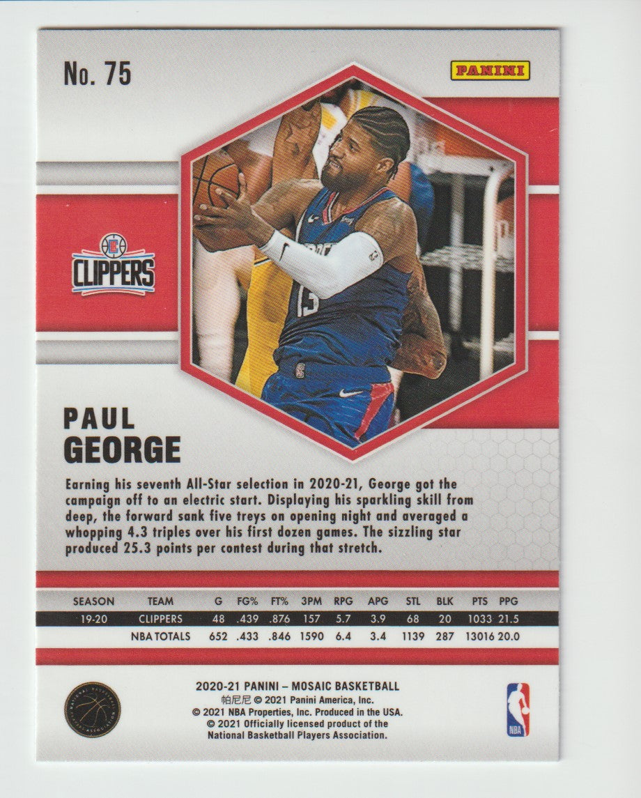 075 Paul George - Los Angeles Clippers