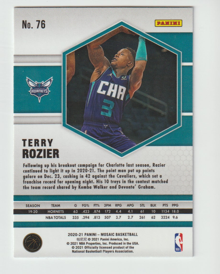 076 Terry Rozier - Charlotte Hornets