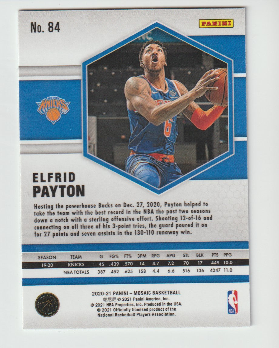 084 Elfrid Payton - New York Knicks