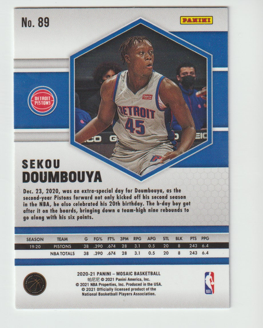 089 Sekou Doumbouya - Detroit Pistons