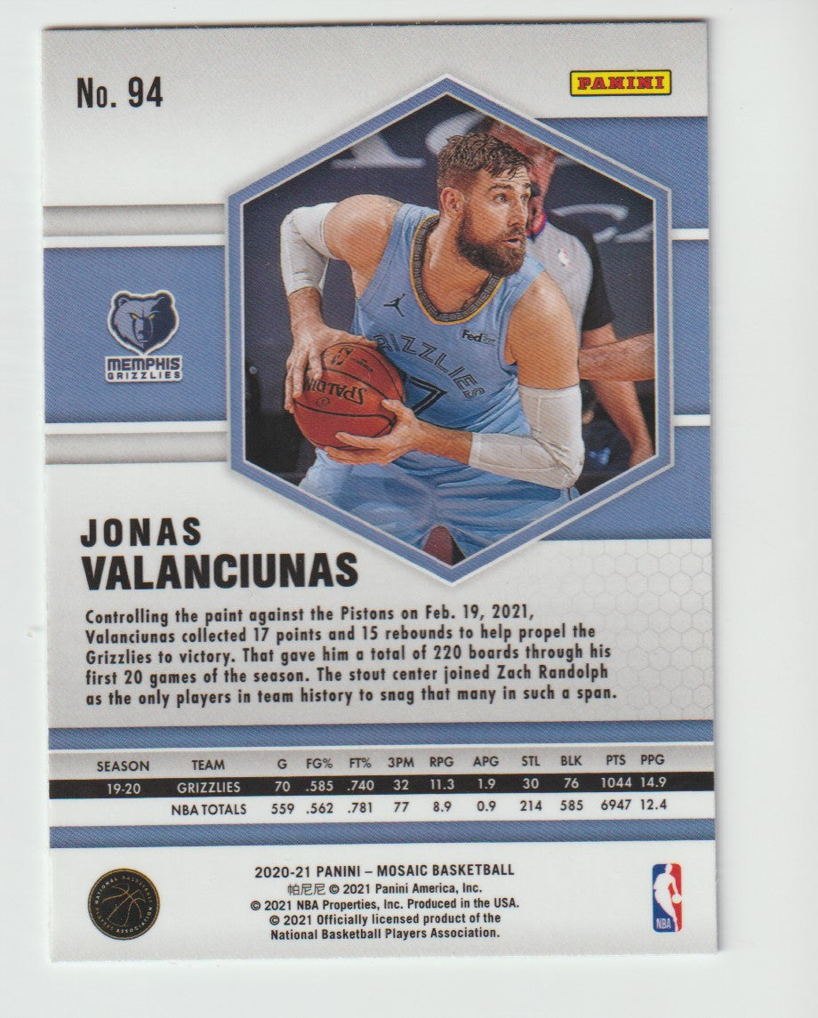 094 Jonas Valanciunas - Memphis Grizzlies