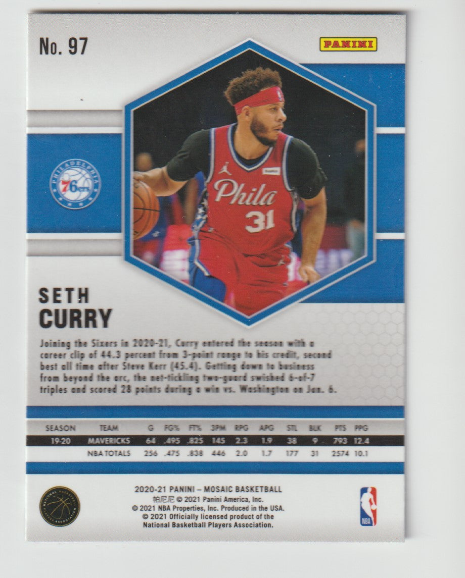 097 Seth Curry - Philadelphia 76ers