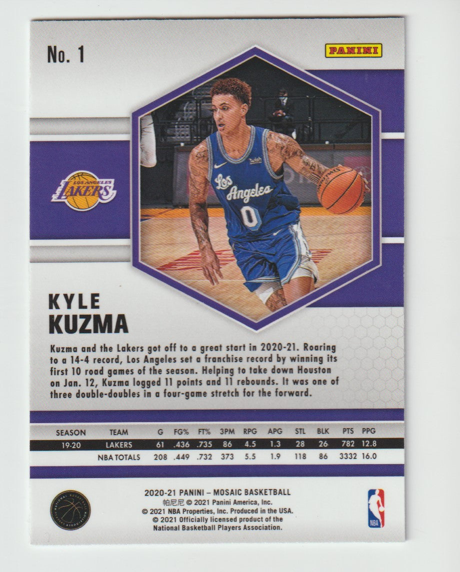 001 Kyle Kuzma - Los Angeles Lakers