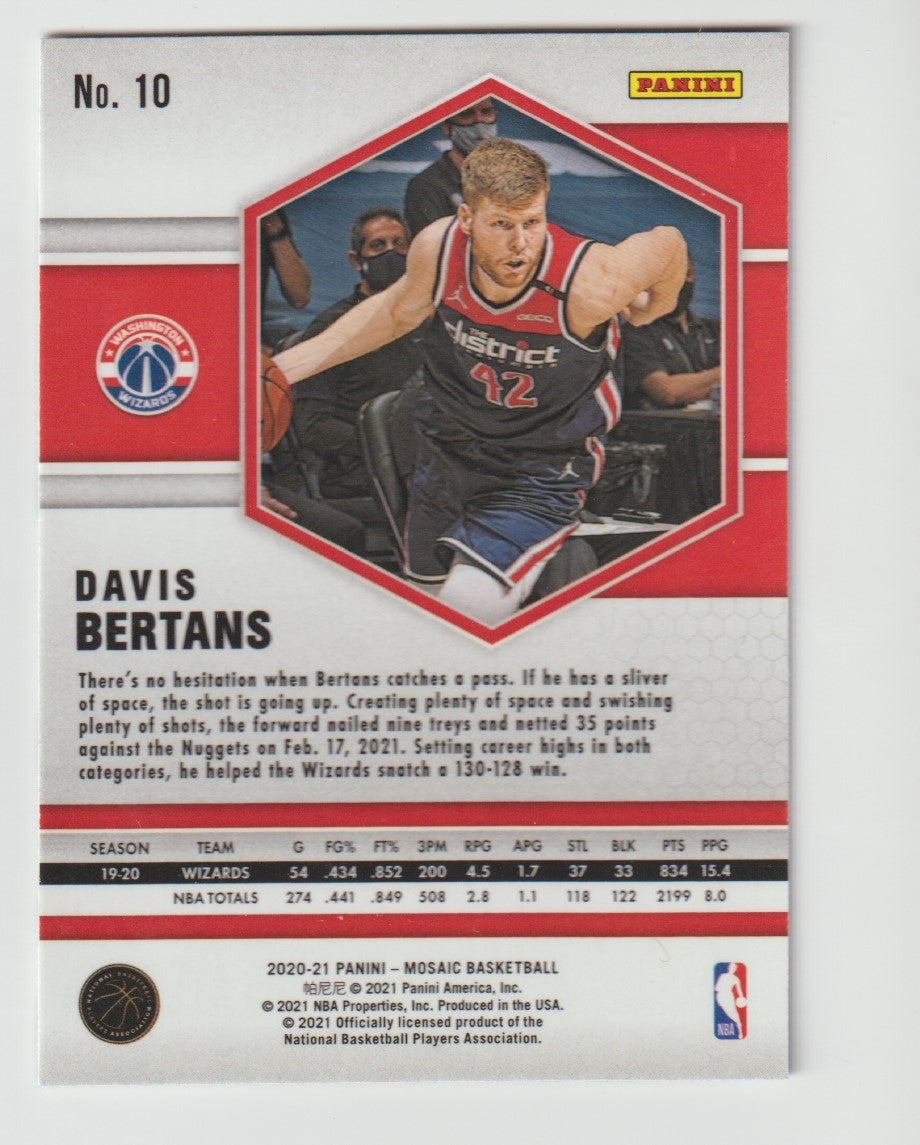 010 Davis Bertans - Washington Wizards