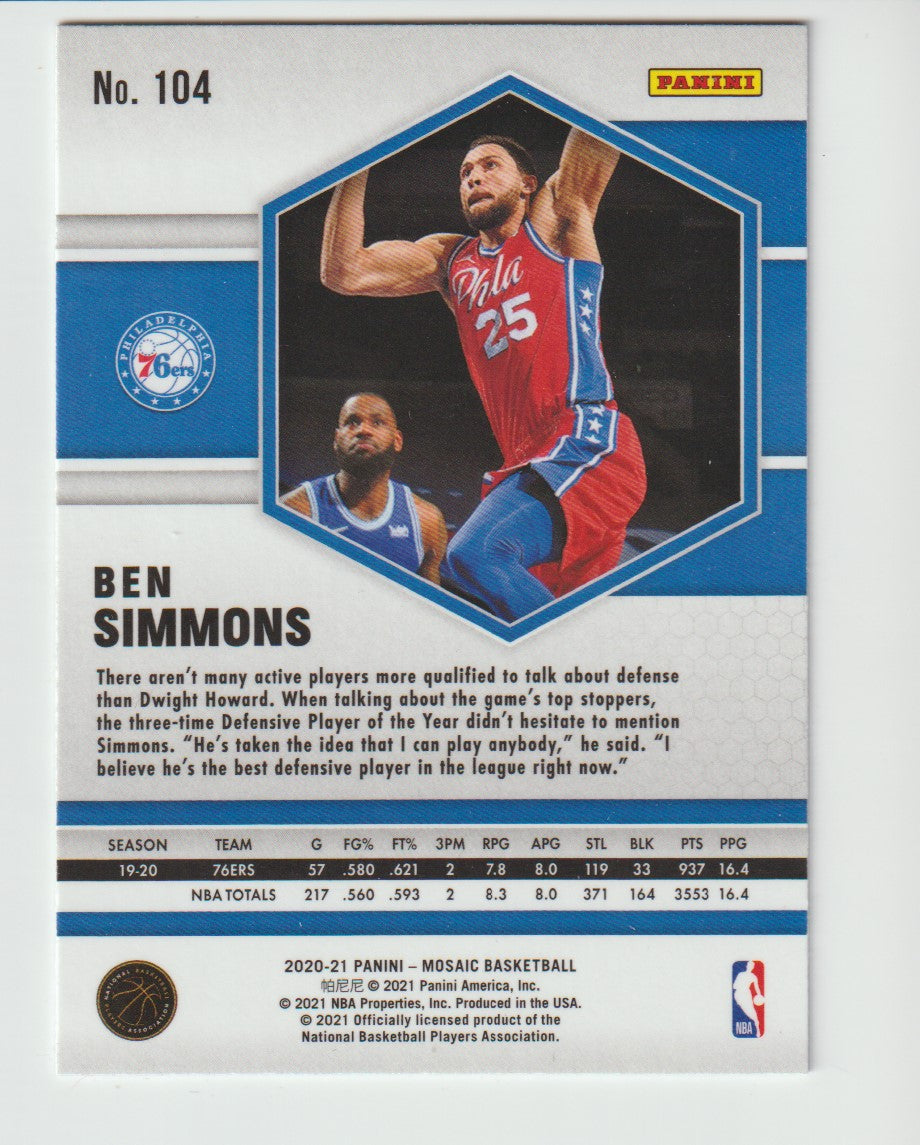 104 Ben Simmons - Philadelphia 76ers