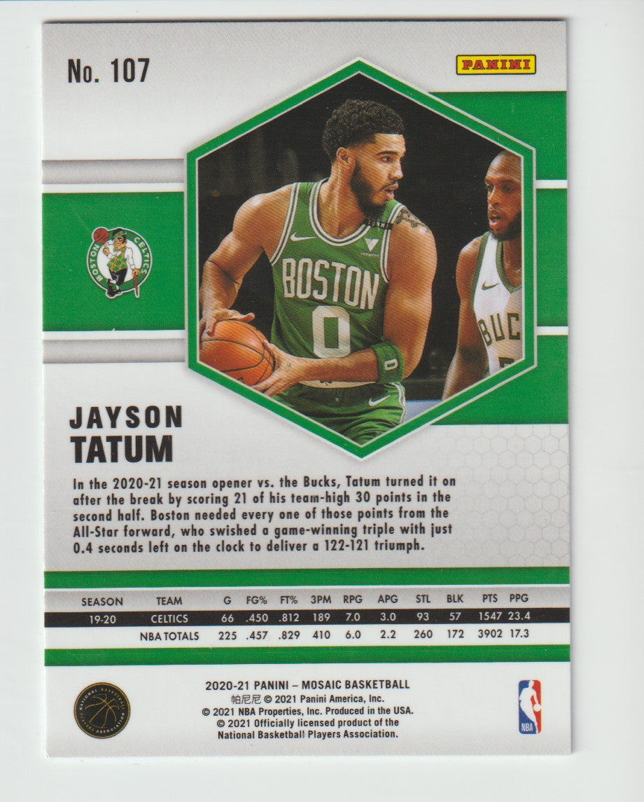 107 Jayson Tatum - Boston Celtics