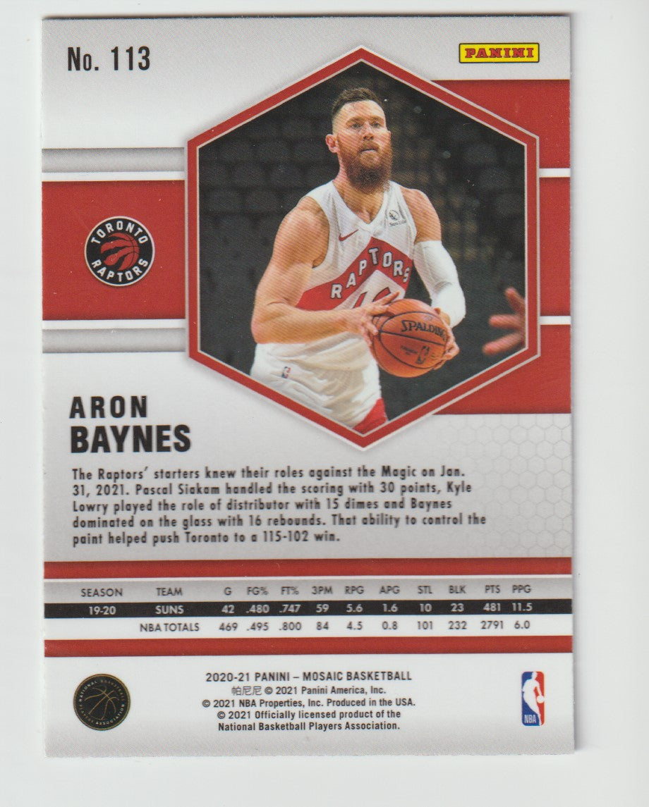 113 Aron Baynes - Toronto Raptors