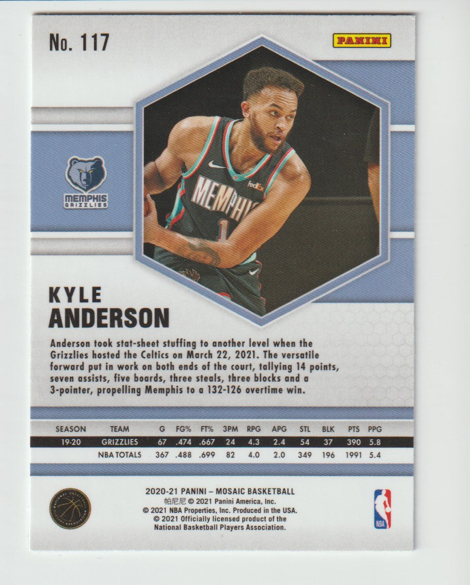 117 Kyle Anderson - Memphis Grizzlies