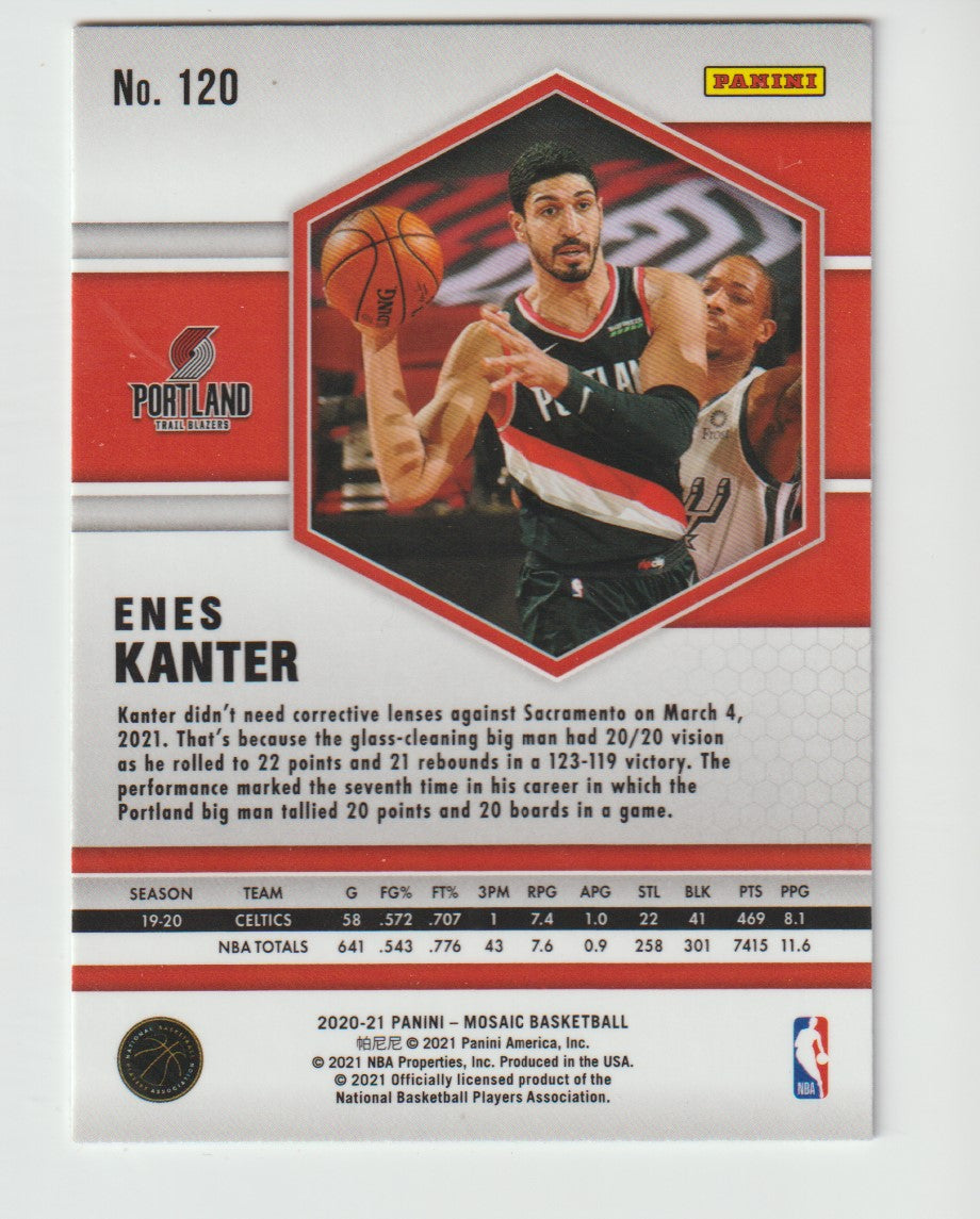 120 Enes Kanter - Portland Trail Blazers