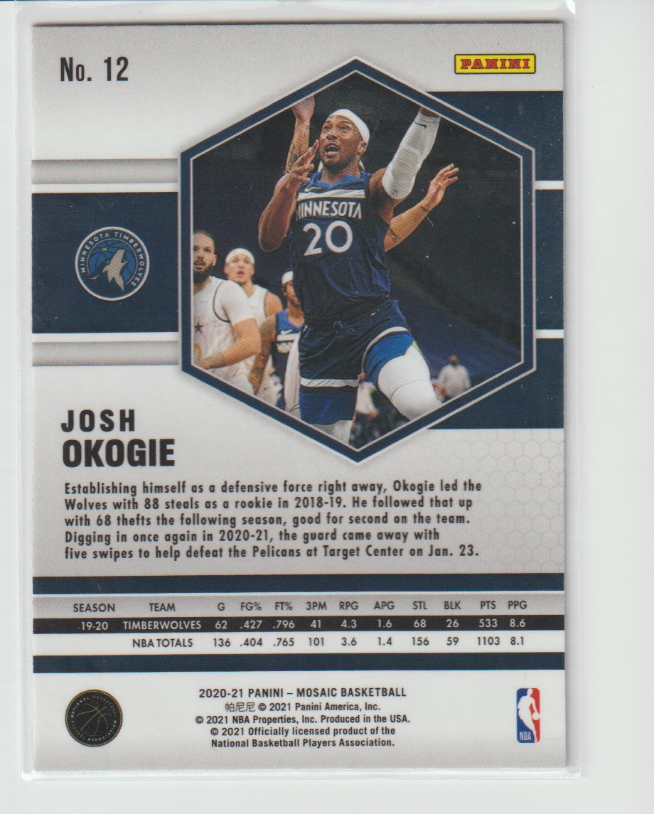 012 Josh Okogie - Minnesota Timberwolves