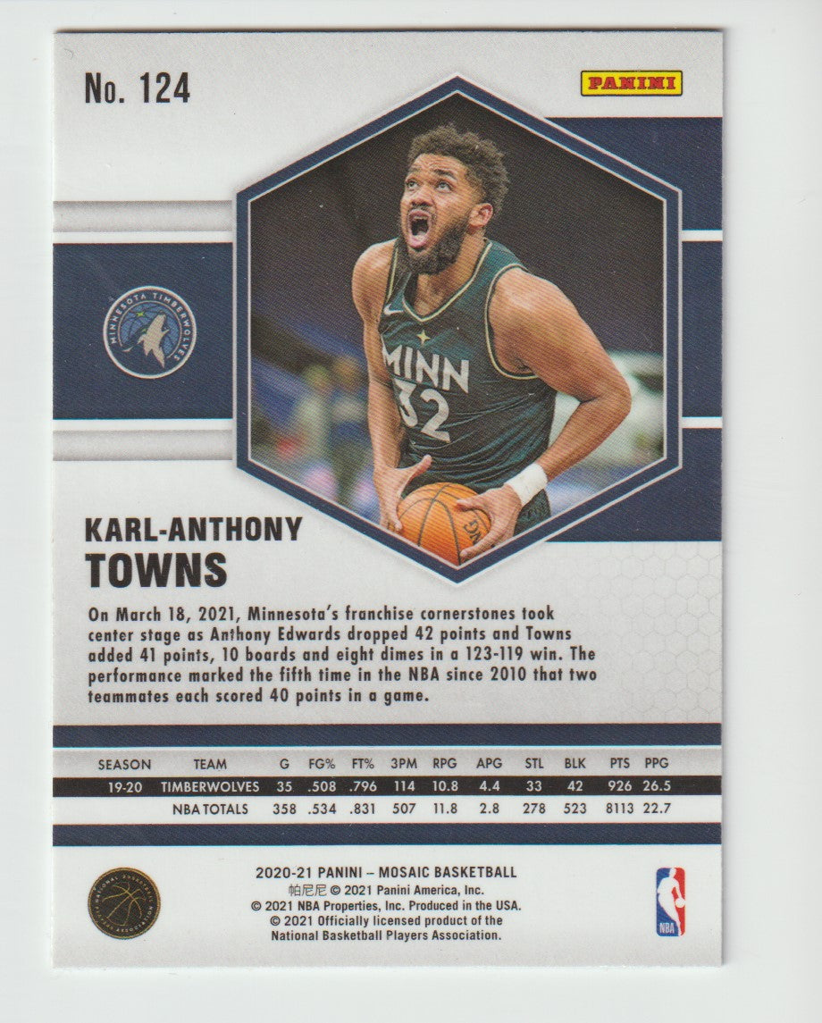 124 Karl-Anthony Towns - Minnesota Timberwolves