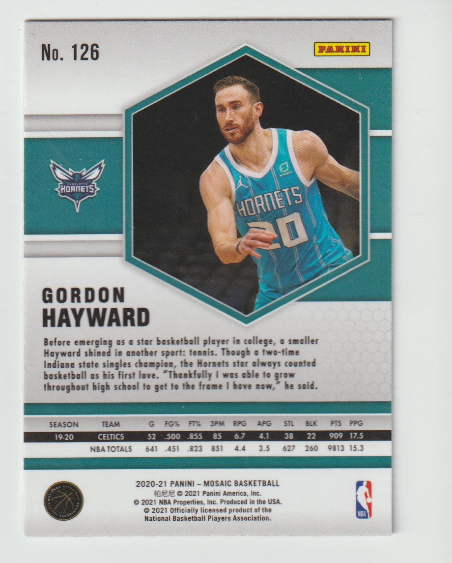 126 Gordon Hayward - Charlotte Hornets