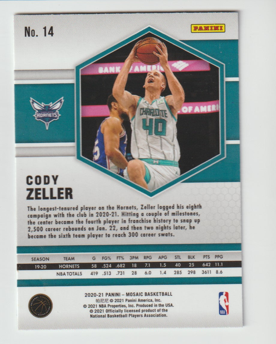 014 Cody Zeller - Charlotte Hornets