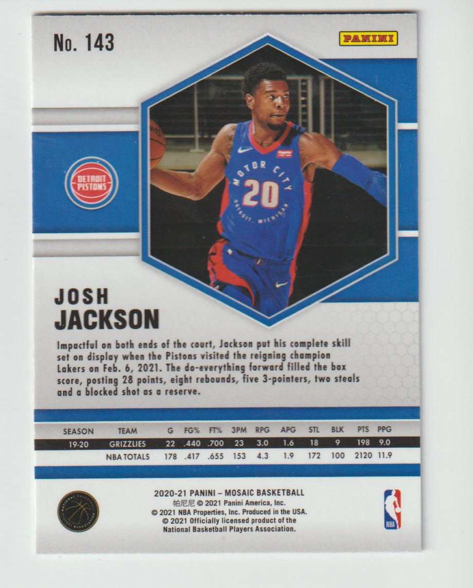 143 Josh Jackson - Detroit Pistons