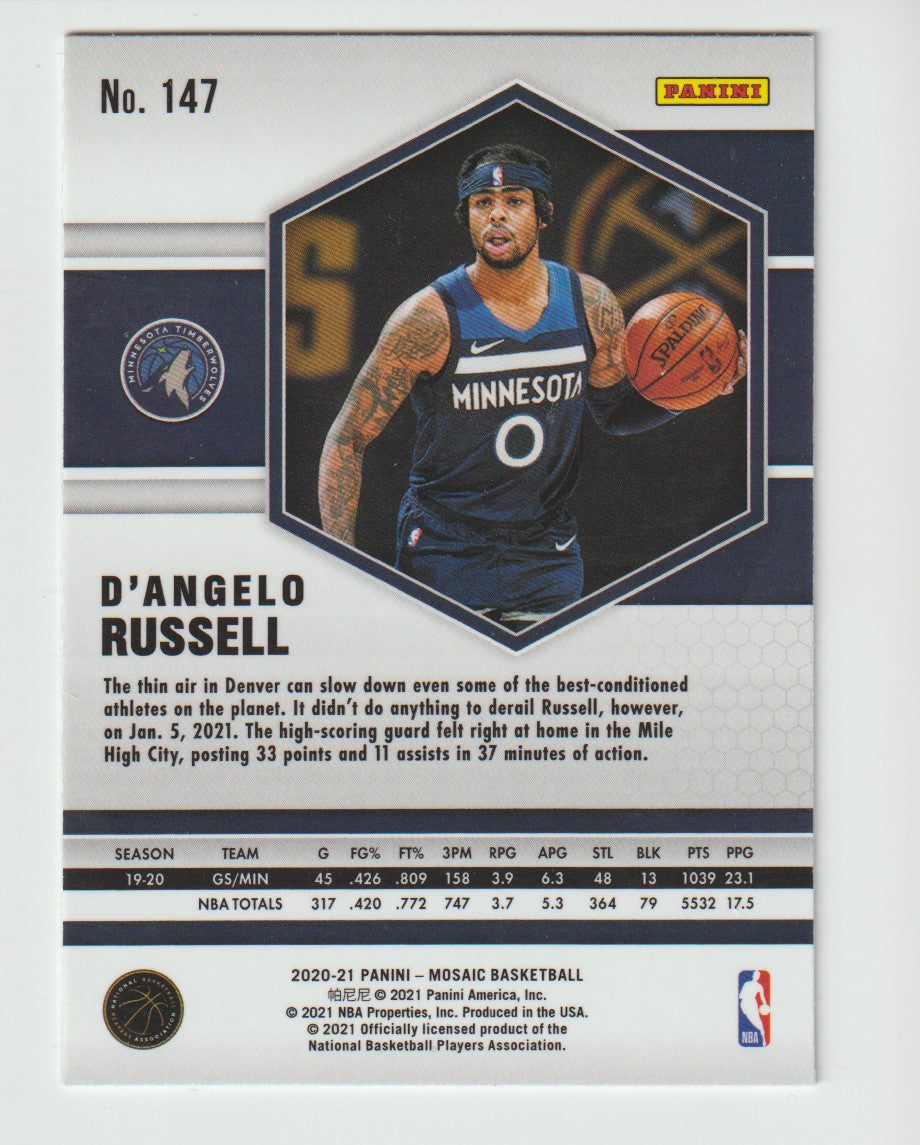 147 D'Angelo Russell - Minnesota Timberwolves