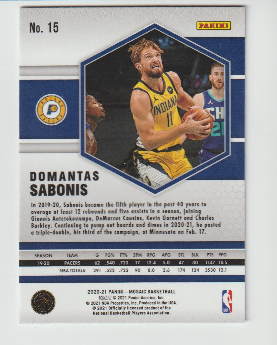 015 Domantas Sabonis - Indiana Pacers