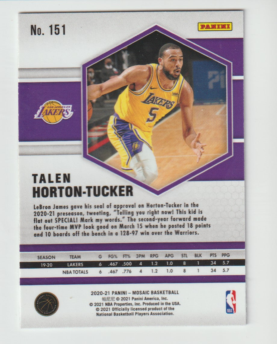 151 Talen Horton-Tucker - Los Angeles Lakers