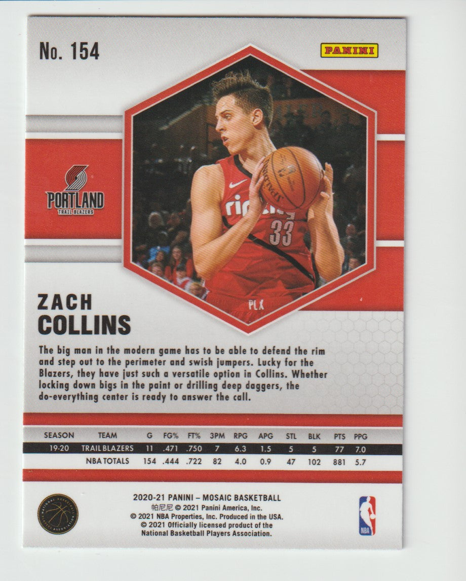 154 Zach Collins - Portland Trail Blazers