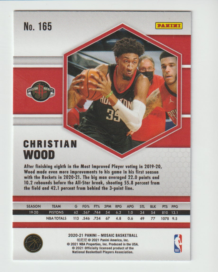 165 Christian Wood - Houston Rockets