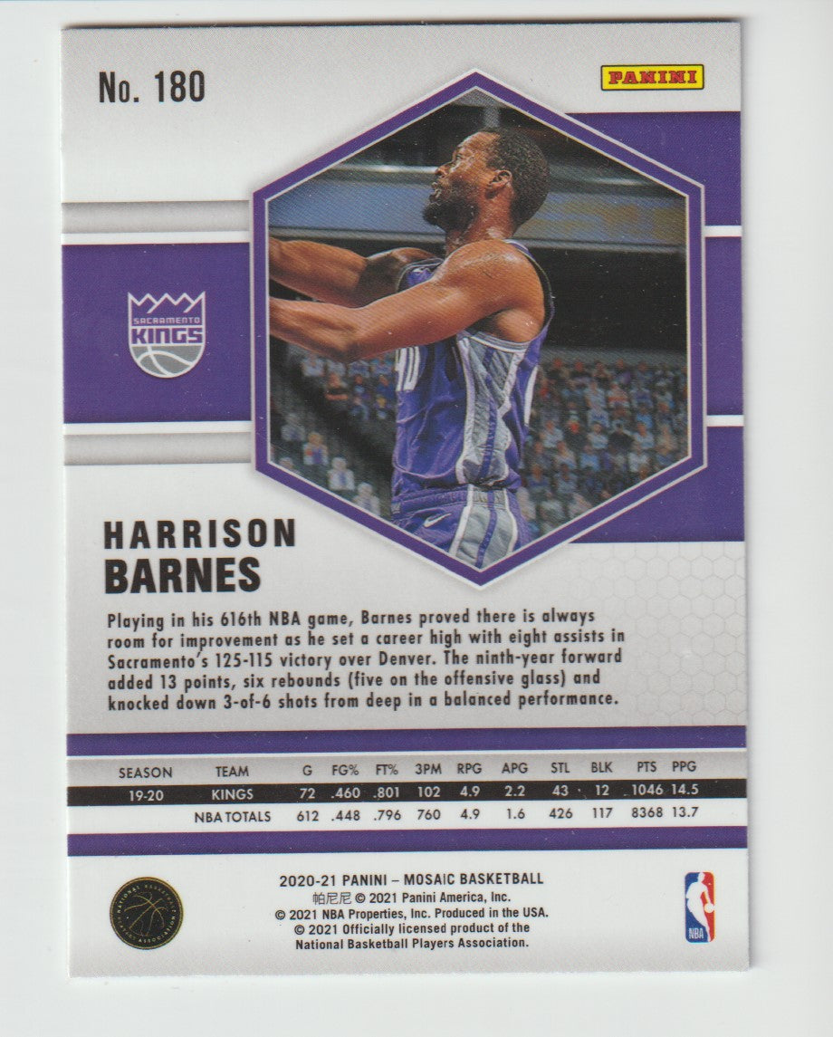 180 Harrison Barnes - Sacramento Kings