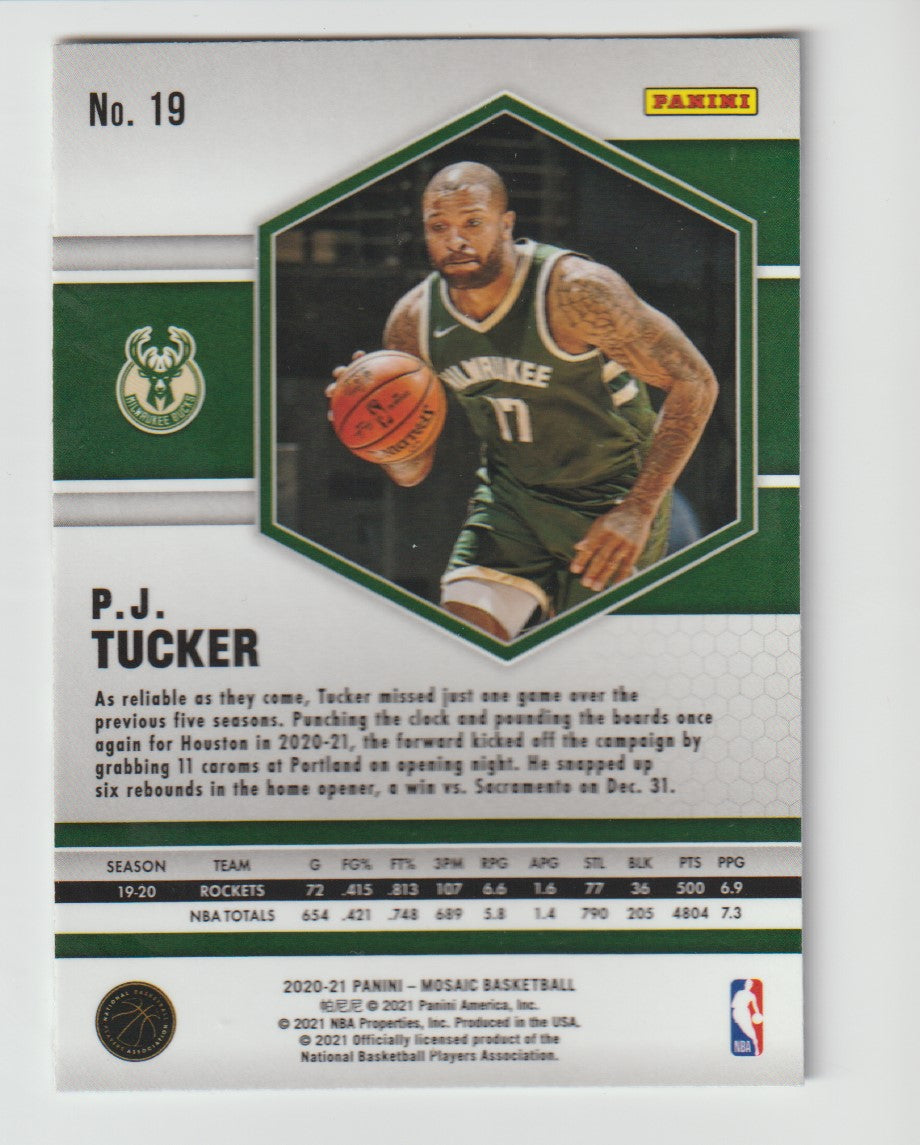 019 P.J. Tucker - Milwaukee Bucks