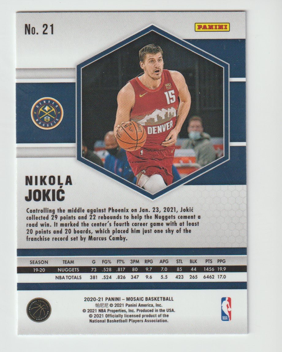 021 Nikola Jokic - Denver Nuggets