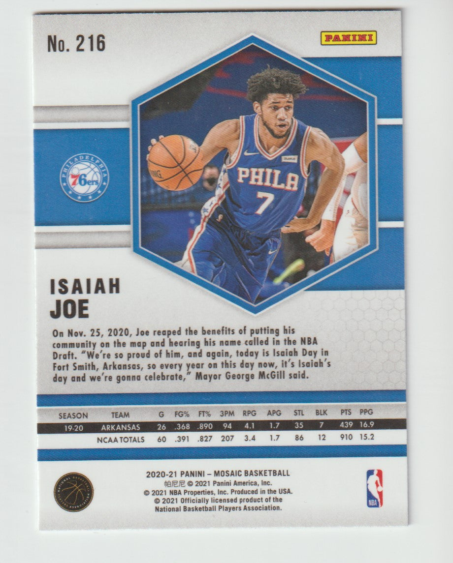 216 Isaiah Joe - Philadelphia 76ers