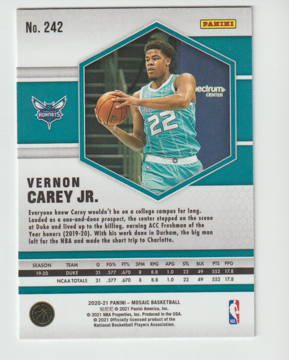 242 Vernon Carey Jr. - Charlotte Hornets