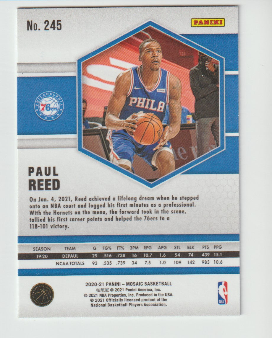 245 Paul Reed - Philadelphia 76ers