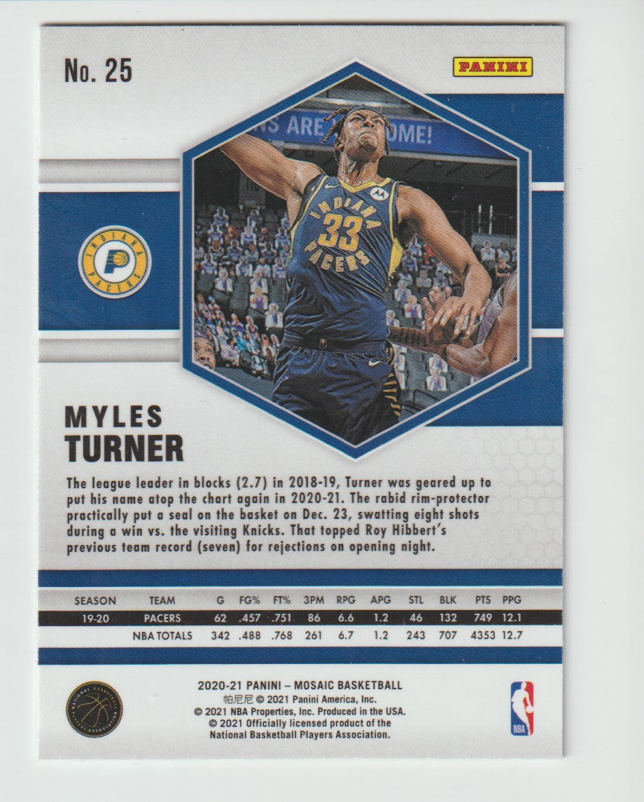 025 Myles Turner - Indiana Pacers